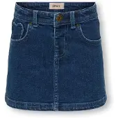 ONLY GIRLS Falda 'KMGOfelia' azul denim