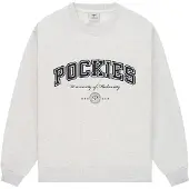 Pockies Sudadera gris claro / negro