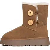 Gooce Botas 'HUBBARD' marrón / marrón castaño