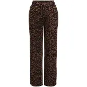 ONLY Pantalón 'ONLVOICE' chocolate / negro