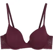 Marc O'Polo Sujetador ' Timeless Lace ' burdeos