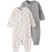 TWO SOON Pijama crema / gris