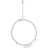 NAEMI Joyería para pies oro / blanco perla