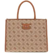 GUESS Bolso de hombro 'Neda' marrón