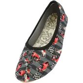 Beck Zapatillas de casa gris / gris oscuro / arándano / blanco