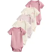 Next Pijama entero/body pitaya / altrosa / offwhite