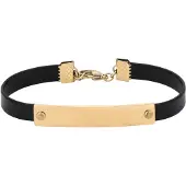 NAEMI Pulsera oro / negro