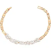 Faina Pulsera oro / transparente