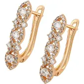 Faina Pendientes oro rosa