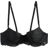 Lipsy Sujetador negro / plata