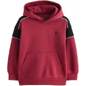 Next Sudadera rojo / negro / blanco natural