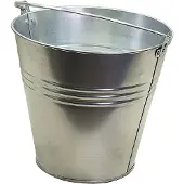 Cardinale Cubeta galvanizada de 10 litros