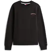 Tommy Hilfiger Sudadera azul / rojizo / negro / blanco