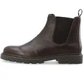 Bianco Botas Chelsea 'Jeff' marrón oscuro