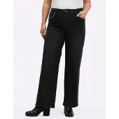 Sheego Vaquero negro denim