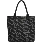 Pepe Jeans Bolso de mano ' GUDRUN ' negro / blanco