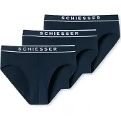 Schiesser Braga marino / blanco