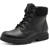 Tamaris Botines con cordones negro