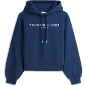 Tommy Hilfiger Sudadera azul oscuro / blanco