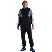Nike Ropa para correr 'CLUB FLEECE' gris / negro / blanco