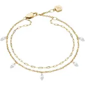 Fossil Pulsera 'Ellis' oro