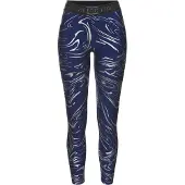 LASCANA Pantalón deportivo navy / negro / plata