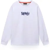 Napapijri Camiseta 'Fiemme' navy / amarillo / blanco