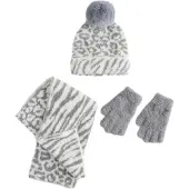 Next Conjunto gris oscuro / blanco