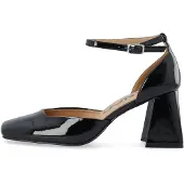 Bianco Zapatos con plataforma 'Joyce' negro