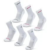 Jordan Calcetines rojo / negro / blanco