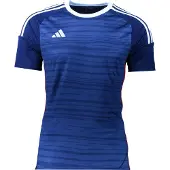 Adidas Camiseta de fútbol azul / azul oscuro / blanco
