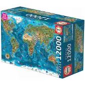 Educa Maravillas Del Mundo Puzzle De Madera 12000 Piezas