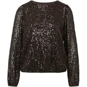 Comma Blouses Brown Talla: 46 | Manga Larga Outlet | Mujer | Marrón