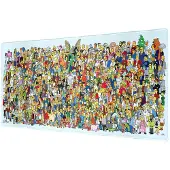 Erik Editores Alfombrilla De Ratón Xl The Simpsons Characters