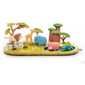 Halftoys Juego Educativo Del Mundo Animal