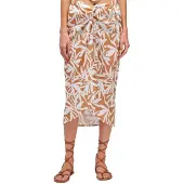 Sundek Pareo Long With Optic Flower Print