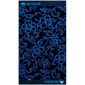 Sundek Toalla Jacquard Terry Hibiscus Pattern