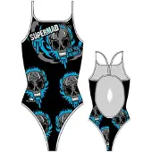 Turbo Traje De Baño De Tiras Finas Supermad