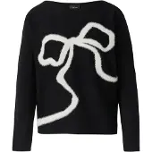 s.Oliver Pullover Black Talla: 46 | Sudaderas con Capucha Outlet | Mujer | Negro