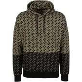 Karl Lagerfeld Sudadera verde oscuro / negro