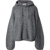 EDITED The Label Cárdigan talla grande 'Isela' gris oscuro
