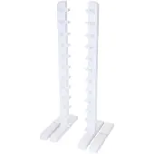 ByAstrup – Base de obstáculos para caballos de juguete – Blanco