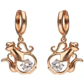 NAEMI Pendientes oro / oro rosa