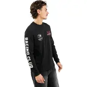Tommy Hilfiger Camiseta 'MODERN ATHLEISURE' rojo / negro / blanco