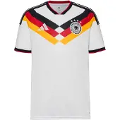 Adidas Camiseta de fútbol 'Deutschland 26 Home' curry / rojo oscuro / negro / blanco