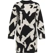 ONLY Vestido 'ONLJULIA' negro / blanco