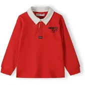 MINOTI Camiseta rojo / negro / blanco