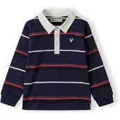 MINOTI Camiseta azul oscuro / rojo / negro / blanco