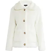 Faina Chaqueta de entretiempo blanco lana