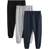 Next Pantalón navy / gris moteado / negro